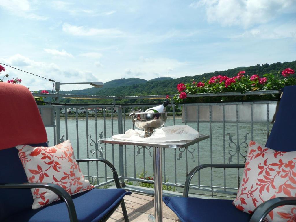 Hotel Garni Rheinpracht 坎普-波恩霍芬 客房 照片